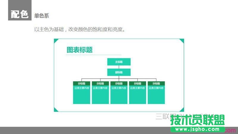 扁平化PPT設(shè)計(jì)制作教程2：顏色與色塊