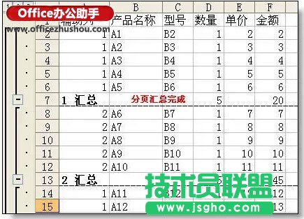 Excel分類(lèi)匯總的高級(jí)使用技巧