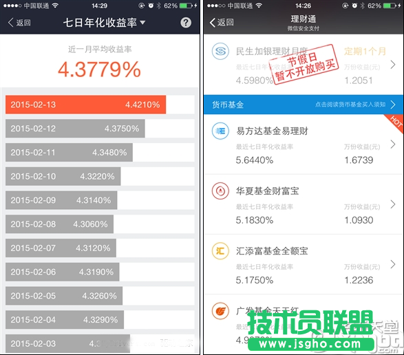 余額寶和理財通選哪個？春節(jié)期間存哪個更劃算？  三聯(lián)