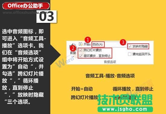 PPT幻燈片中加入背景音樂(lè)的方法