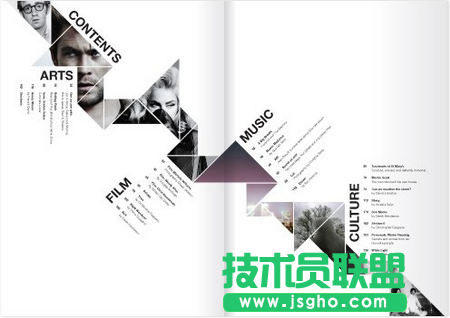九招教你設(shè)計PPT版面 三聯(lián)