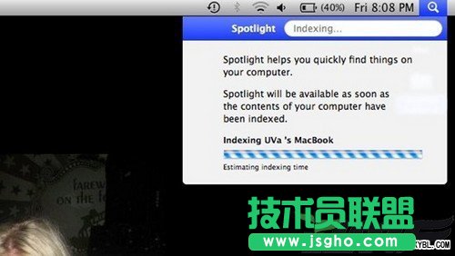 MAC解決Spotlight 的‘索引中問題  三聯(lián)