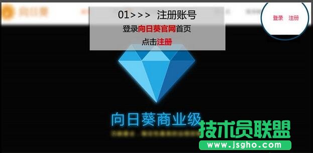 向日葵遠(yuǎn)程控制注冊教程 三聯(lián)