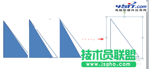 ppt如何畫一個軸對稱圖形的旋轉(zhuǎn)動畫方法