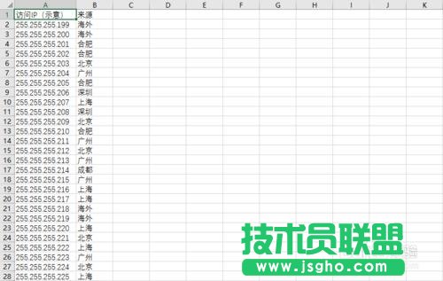 通過Excel進(jìn)行頻度分布統(tǒng)計