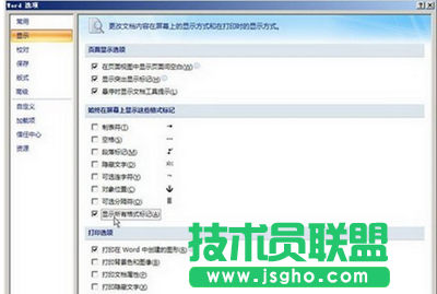 圖4 選中“顯示所有格式標記”復(fù)選框