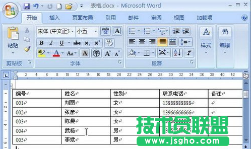 轉換生成的表格如圖4所示。