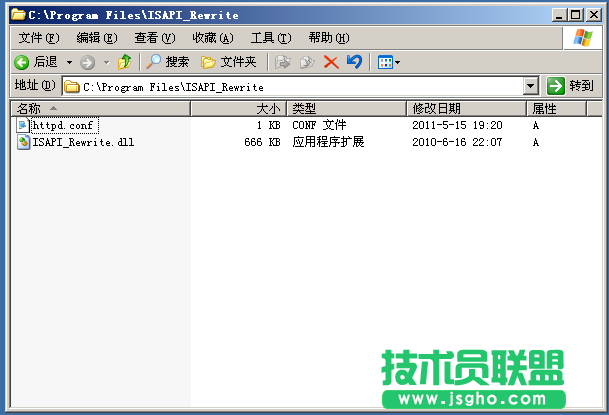 IIS6.0、IIS7.5的偽靜態(tài)組件ISAPI_Rewrite安裝和配置方法