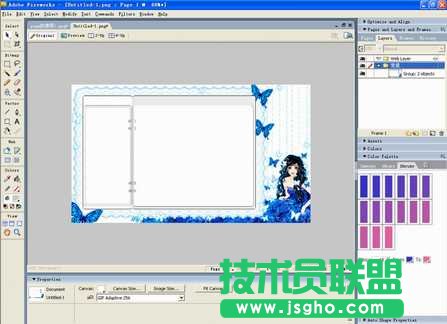 使用Pages（頁面）面板制作網頁